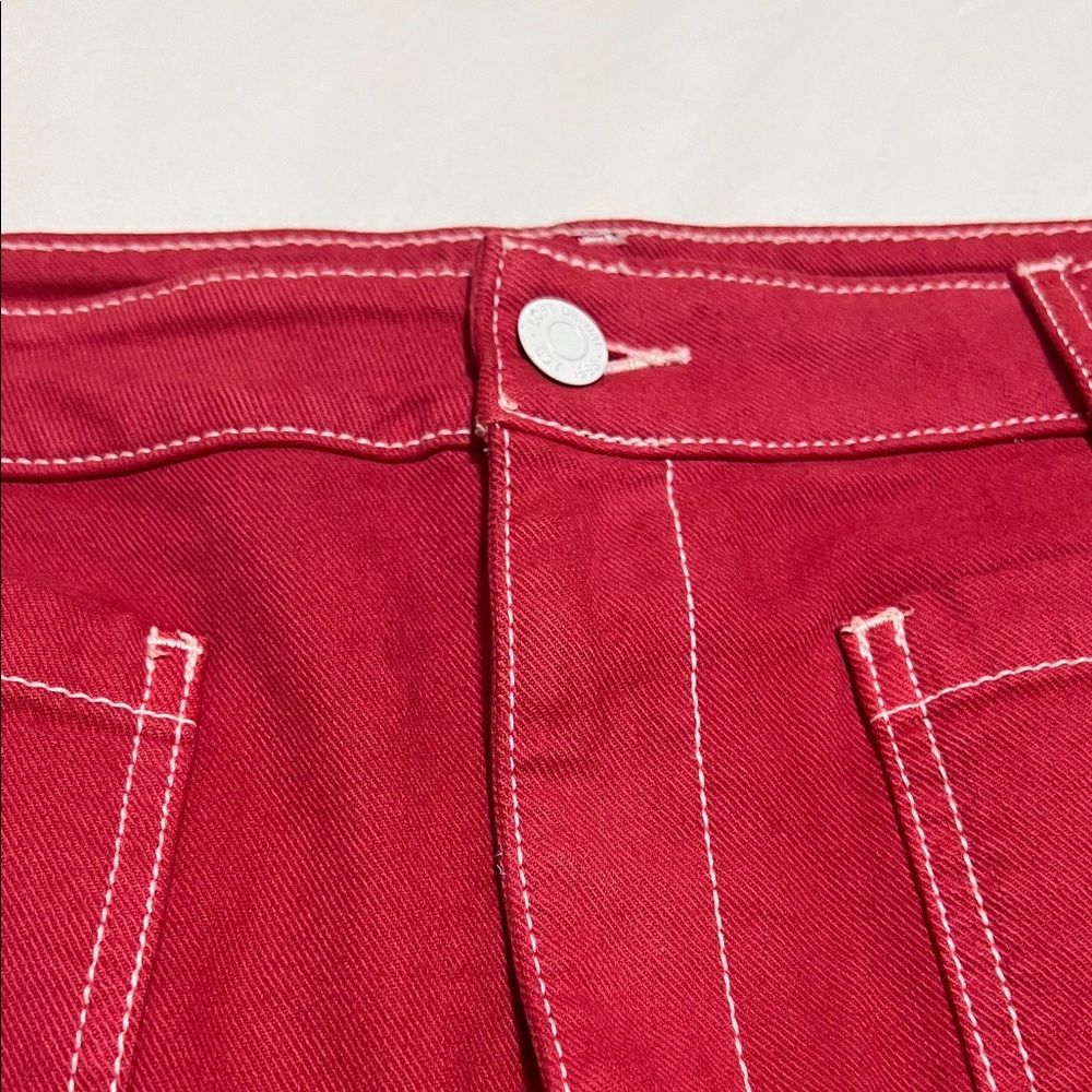Loft Palmer Women's Red Casual Shorts - Picture 2 of 6